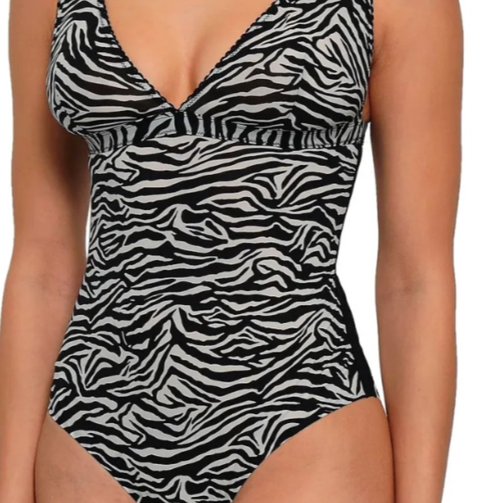 NWT $135 STELLA MCCARTNEY mesh bodysuit LARGE - Picture 6 of 7